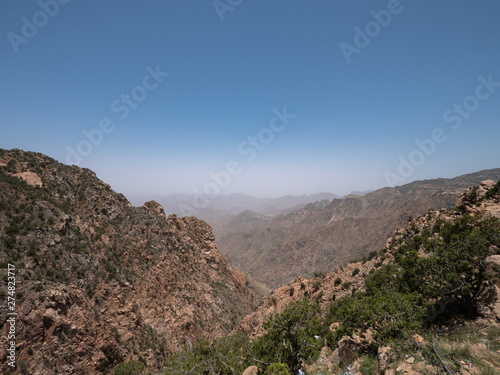 Al Hada Mountains near Taif, Western Saudi Arabia photo