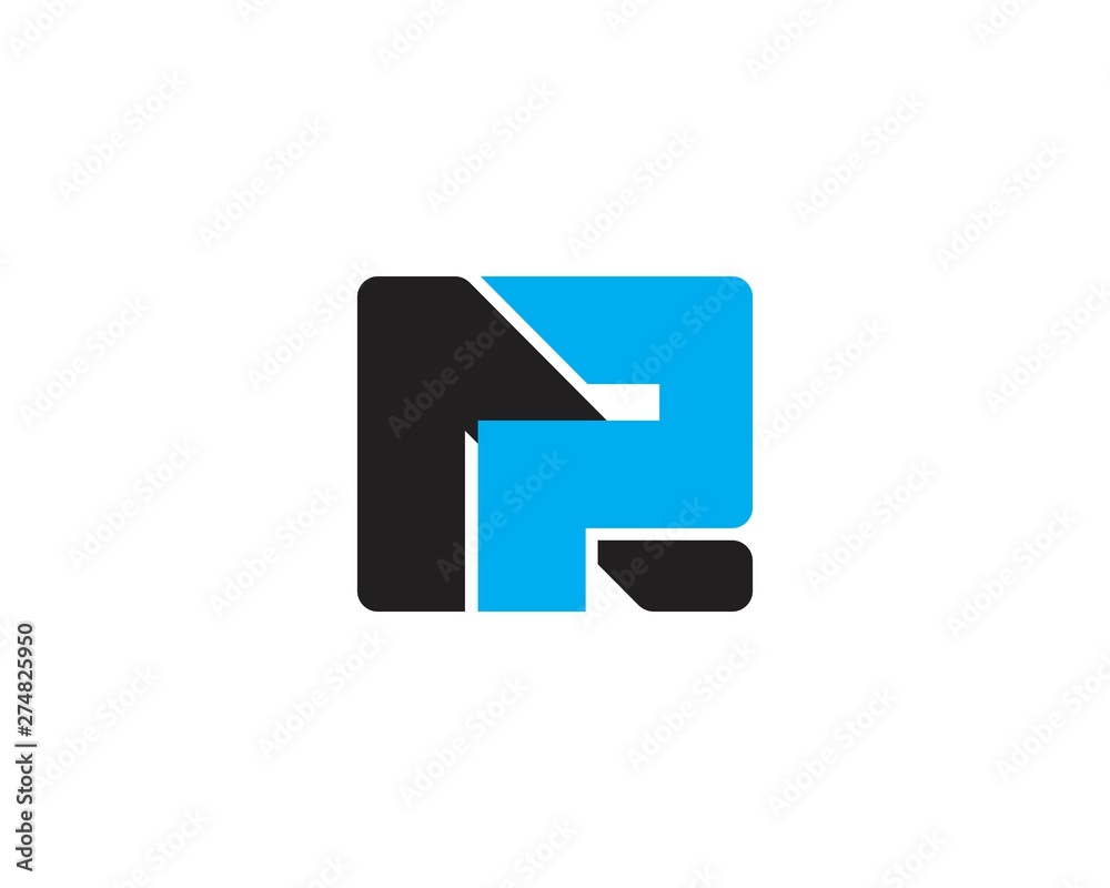 Letter PN, NP initial logo template creative design Letter PN, NP initial logo template creative design
