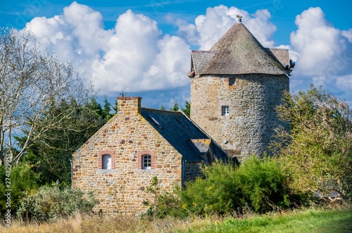 Moulin de Cherrueix, Bretagne, France.