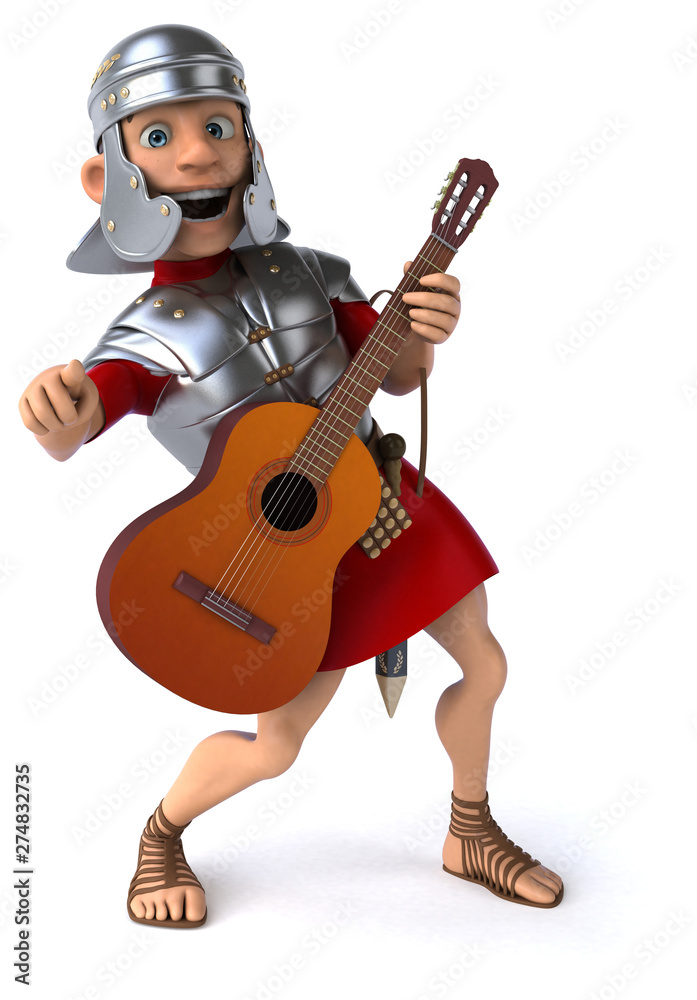 Roman soldier - 3D Illustration