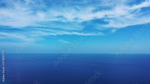 Wallpaper Mural A Cirrostratus clouds above the blue Philippine Sea in a blue Sky Static. Torontodigital.ca