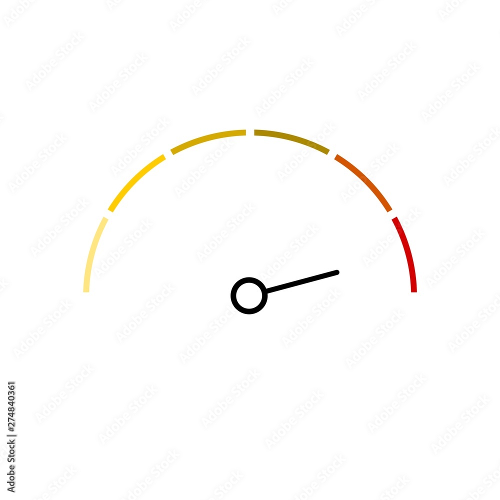 Speed meter icon or logo Speed meter icon or logo