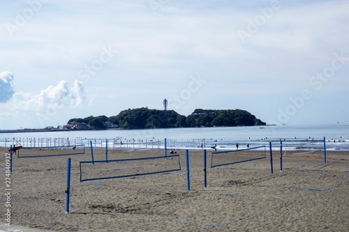 空と海と砂浜