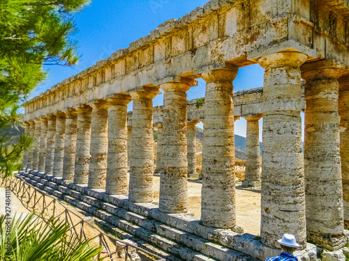 Ancient greek temple of Segesta, Sicily