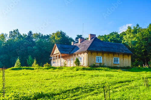 Old Wooden house in Sanok, Poland