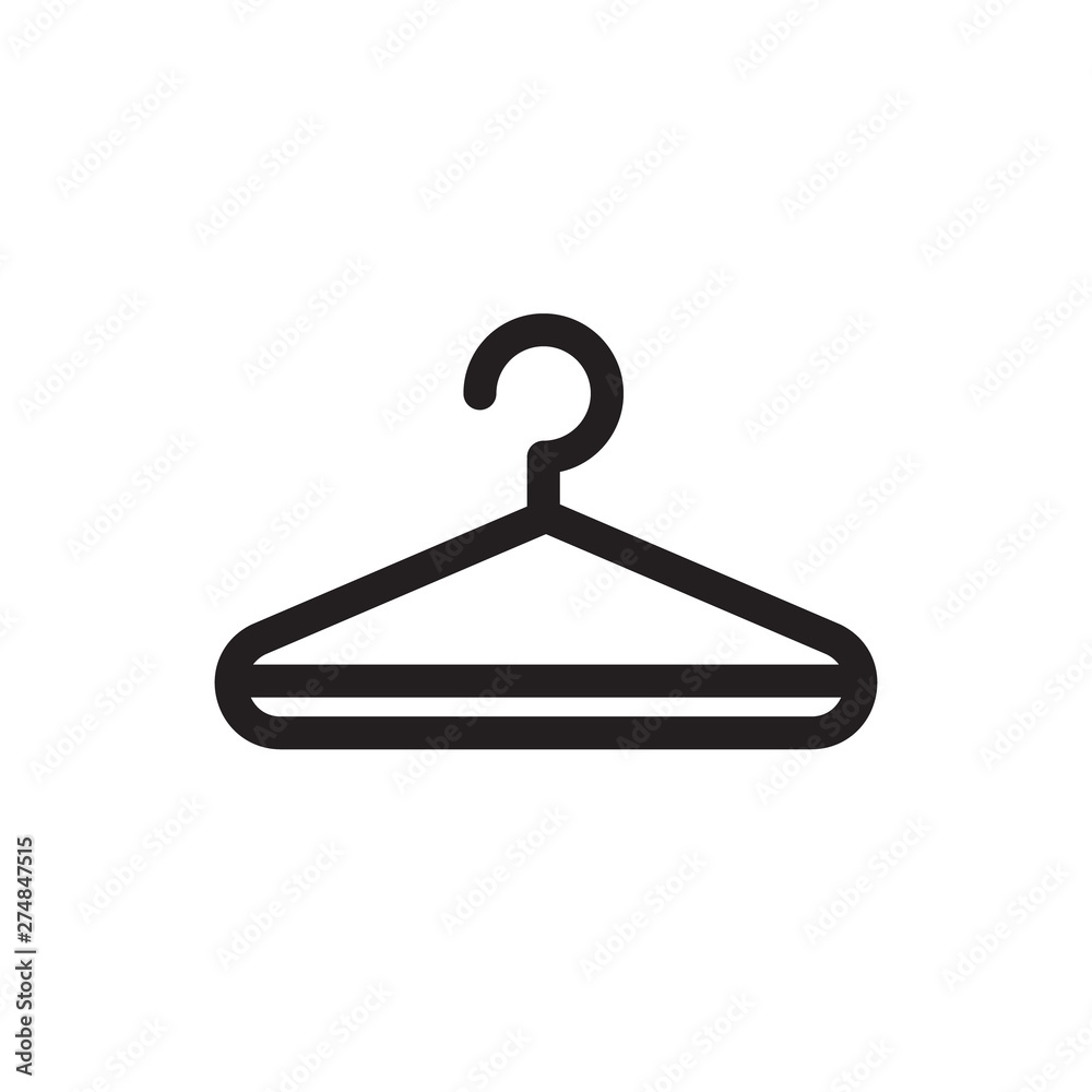 Hanger flat. Cleaning and Laundry Service Company icon