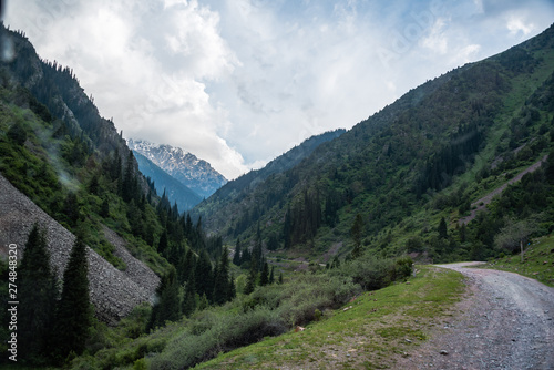 Valley in Kyrgyzstan
