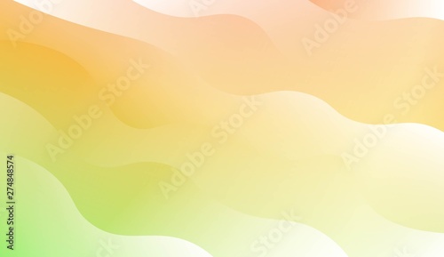 Futuristic Color Design Geometric Wave Shape. For Business Presentation Wallpaper, Flyer, Cover. Vector Illustration with Color Gradient.