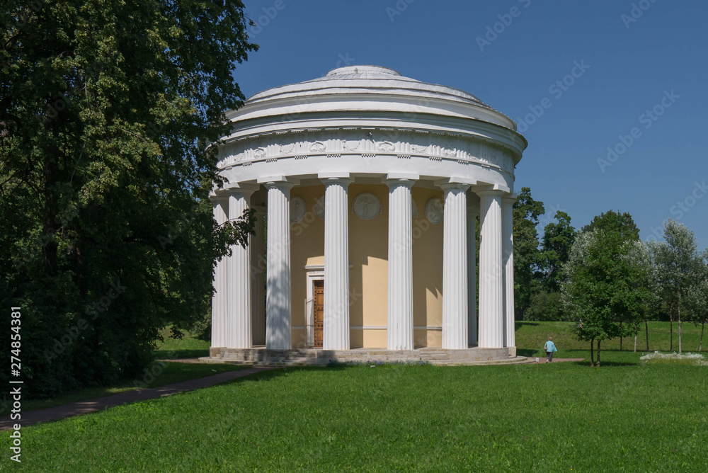 The Friendship temple in Pavlovsk Park. 1781 — 1784 (St. Petersburg) architect Charles Cameron