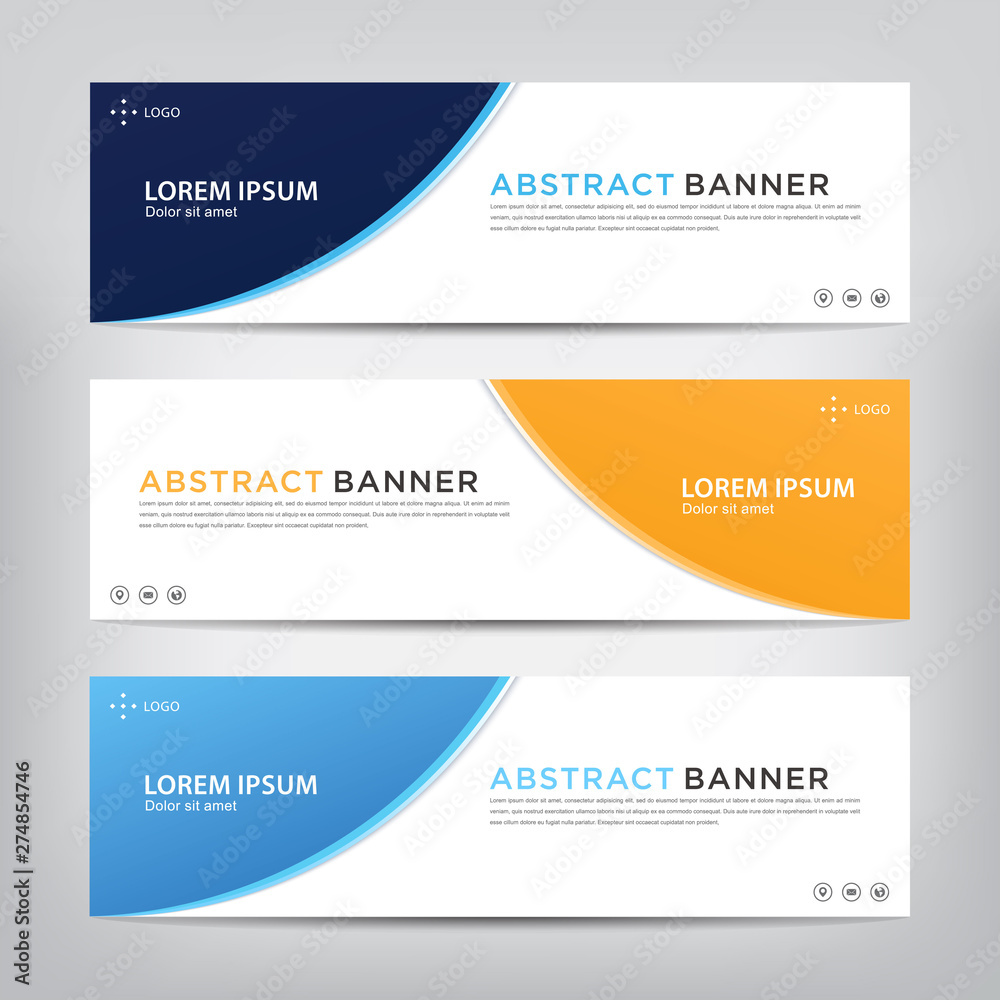 business banner template, vector illustration business banner template, vector illustration