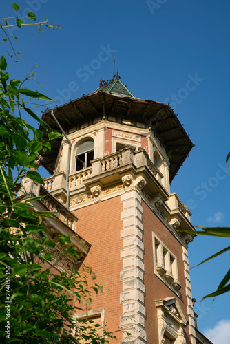 tower of villa Munz, Villa Emma in Icici, Croatia photo