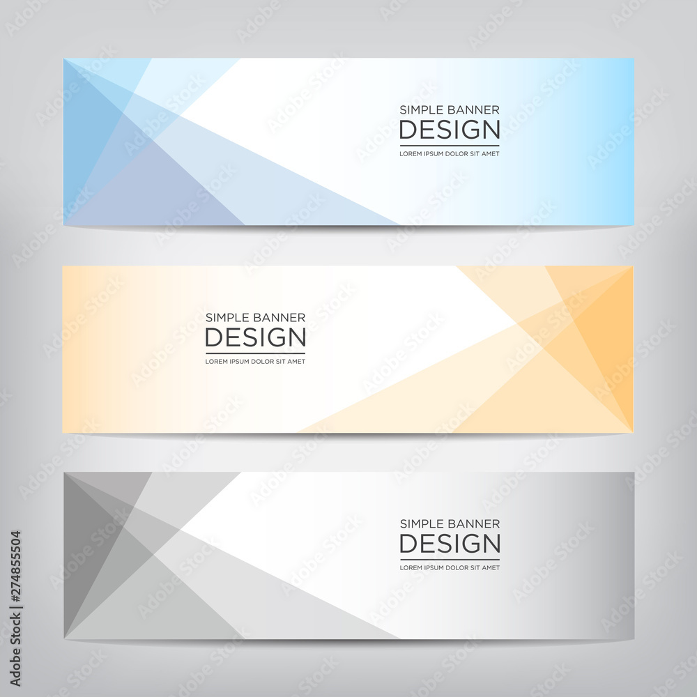 Naklejka premium simple banner design, vector illustration