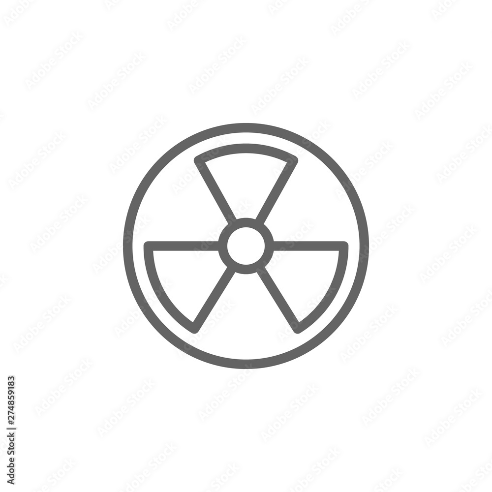 Radiation, sign, energy icon. Element of bio engineering illustration. Thin line icon for website design and development, app development. Premium icon Radiation, sign, energy icon. Element of bio engineering illustration. Thin line icon for website design and development, app development. Premium icon