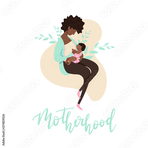 vector illustration motherhood