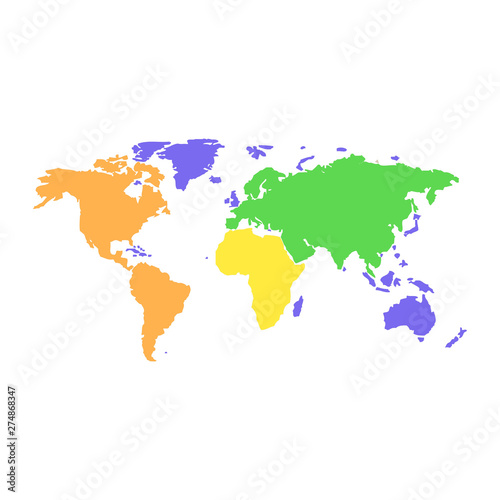 world map eps10.