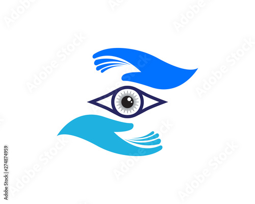 Eye care logo and symbols  icons