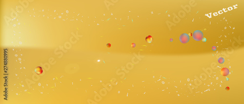 Signs abstract ultra wide space background 