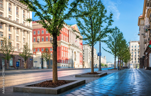 Photography Здание Мэрии на Тверской City Hall on Tverskaya Street