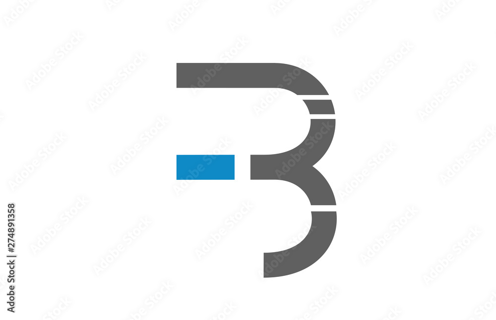 blue grey white B alphabet letter logo icon design sign blue grey white B alphabet letter logo icon design sign