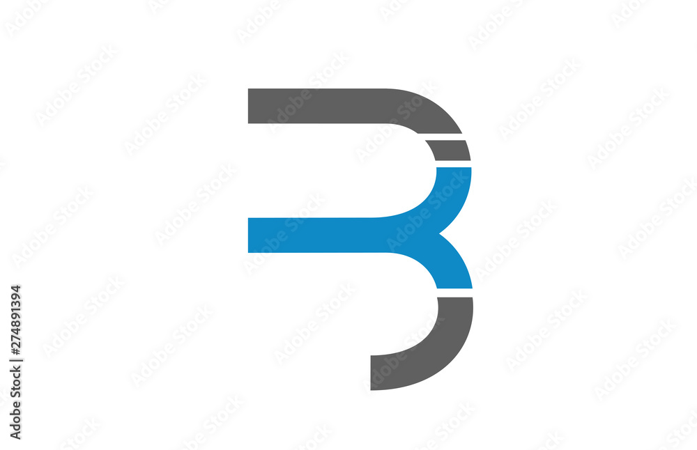 blue grey white B alphabet letter logo icon design sign blue grey white B alphabet letter logo icon design sign