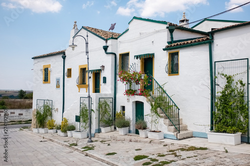 Photos Typical old town houses. Spinazzola, Apulia region, Italy