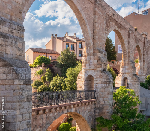 Historical Aqueduct of Teruel, Aragon, Spain photo