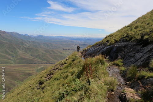 Wandern in den Drakensbergen / Südafrika photo