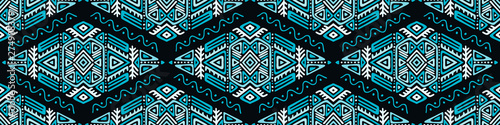 African Ethnic Style Vector Seamless Pattern