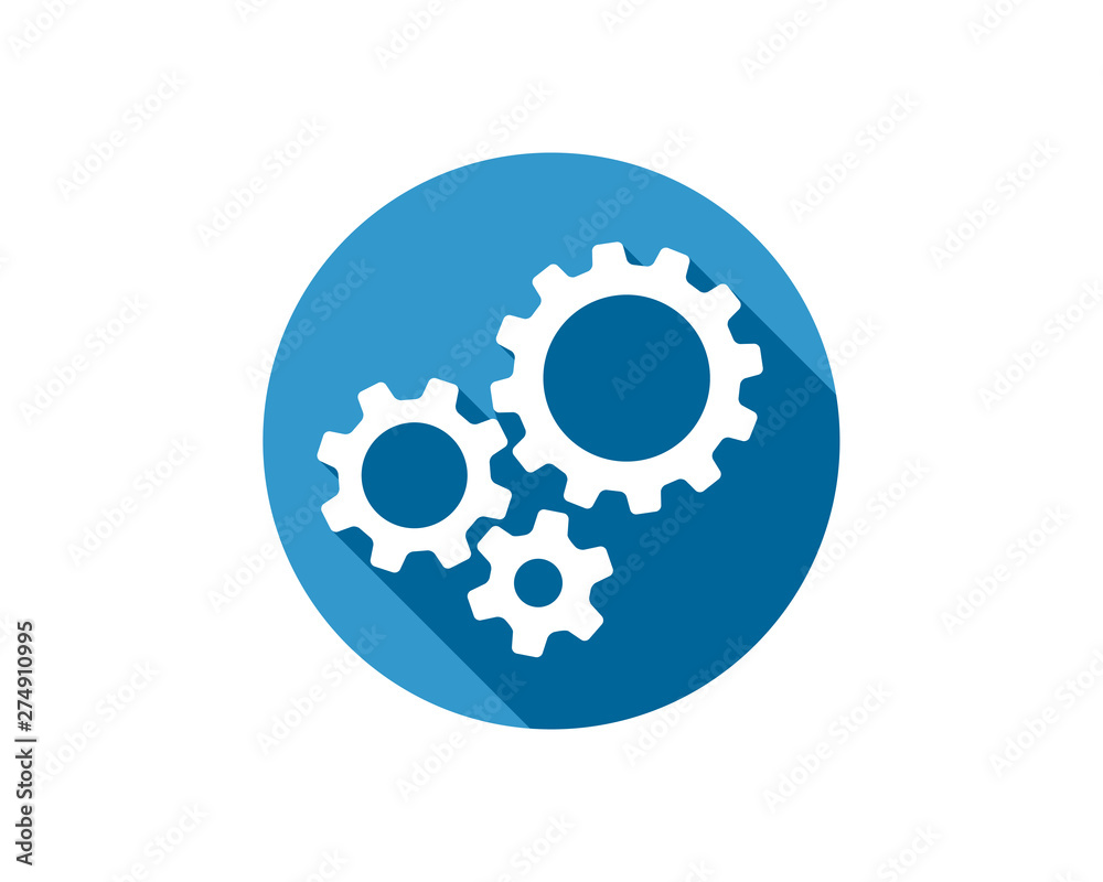 Metal gears and cogs vector. Gear icon flat design. Mechanism wheels logo. Cogwheel concept template. Metal gears and cogs vector. Gear icon flat design. Mechanism wheels logo. Cogwheel concept template.