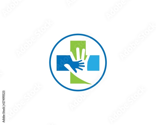 Health Medical Logo template vector illustration design