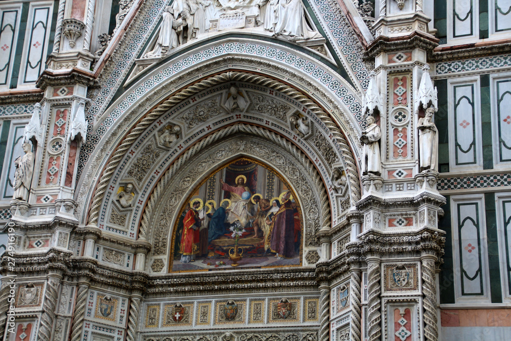 Mosaik des Eingangsportals der Kathedrale von Florenz