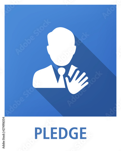 PLEDGE ICON CONCEPT