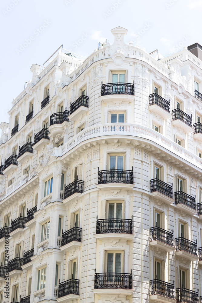 facade of building in Spain