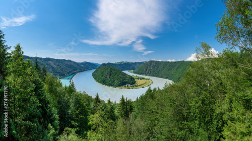 Panorama der Schlögener Schlinge