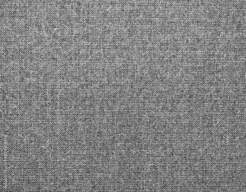 Textured background of gray natural fabric Textured background of gray natural fabric
