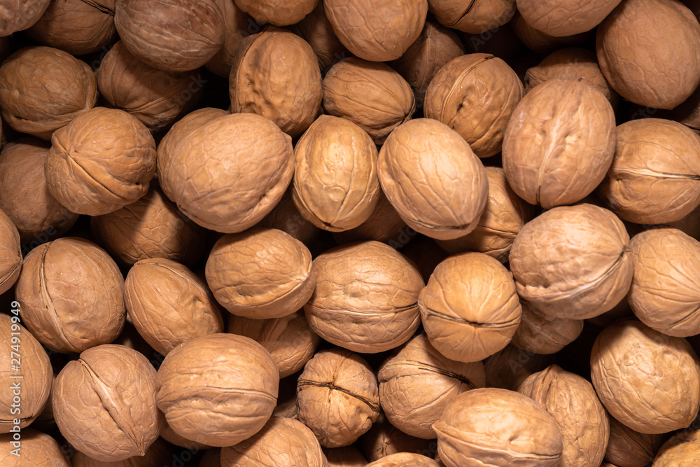 Background for wallpaper in the form of a pattern of walnuts. Background for wallpaper in the form of a pattern of walnuts.