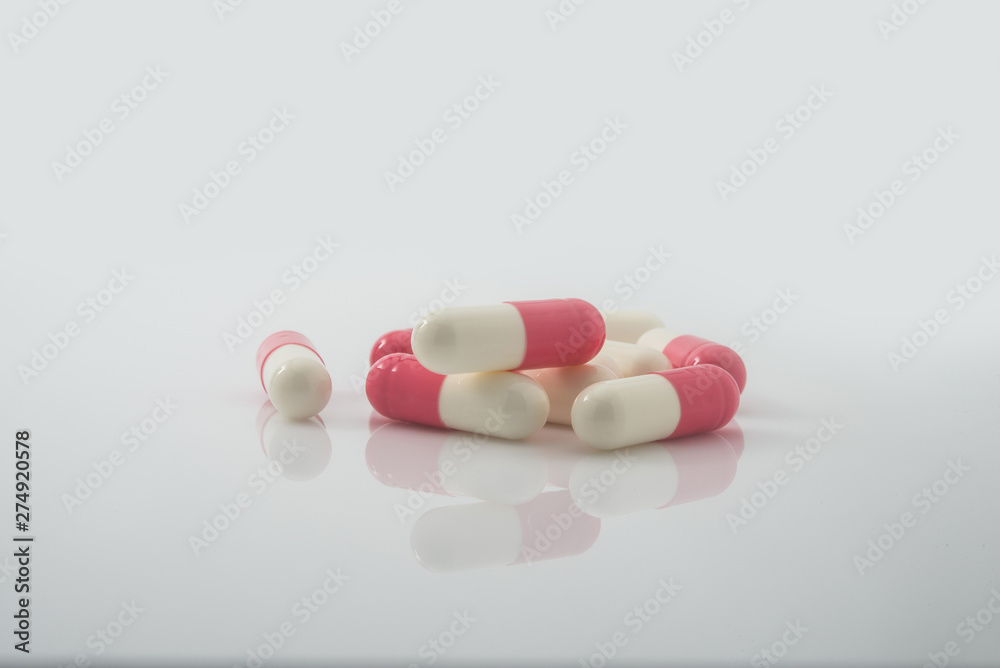Healthy and medical pills, pharmacy pills