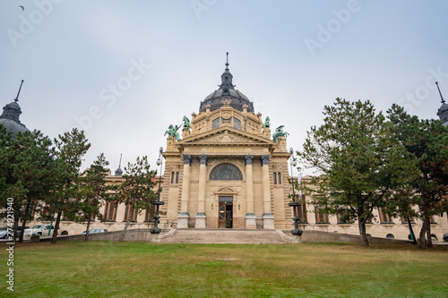 Exterior view of the Széchenyi thermal bath