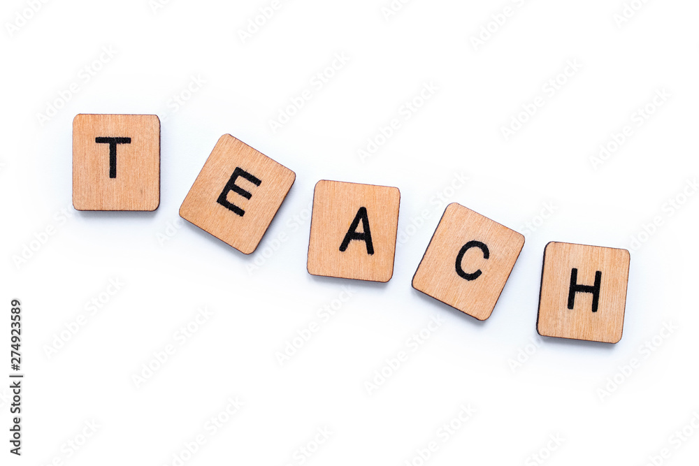 The word TEACH