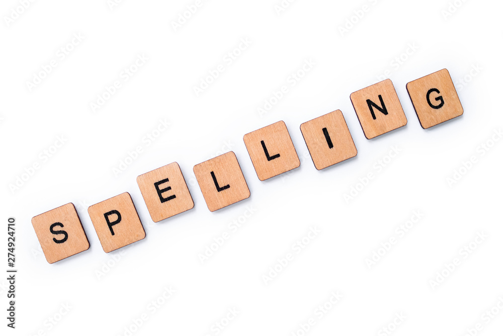 The word SPELLING