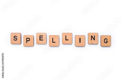 The word SPELLING