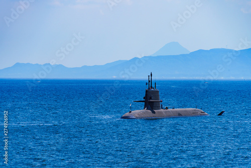 Valokuva The image of national defense, submarine, navy