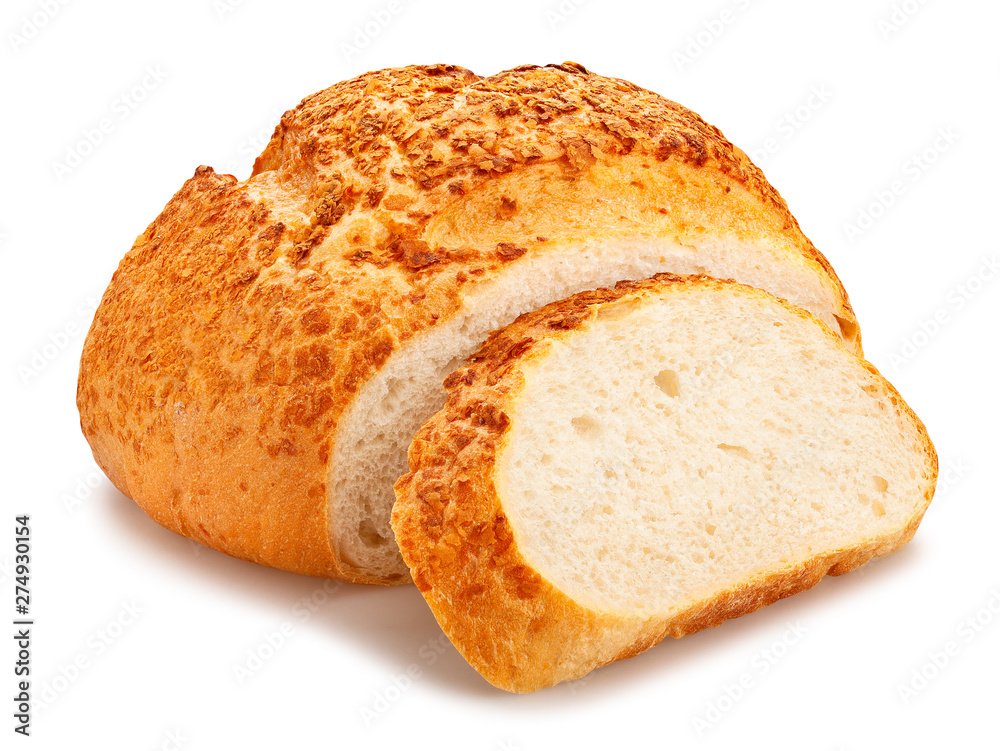 white round bread