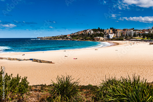 Coogee Beach in spring  Sydney  Australia. Coogee is just round the corner from Bondi Beach