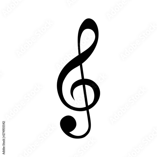 Music notes, song, melody and tune vector