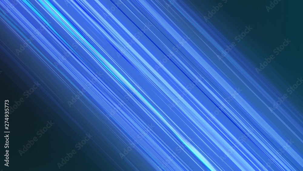 Fototapeta premium Speed colorful 3d illustration abstract anime background