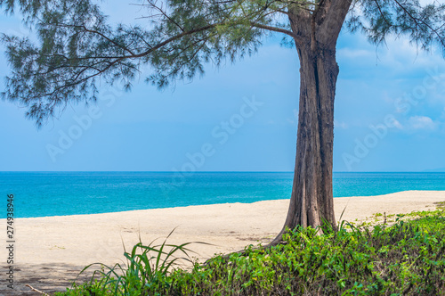The clean and beautiful white beach of southern Thailand © Photo Gallery