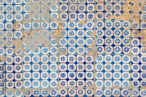 Background of vintage ceramic tiles