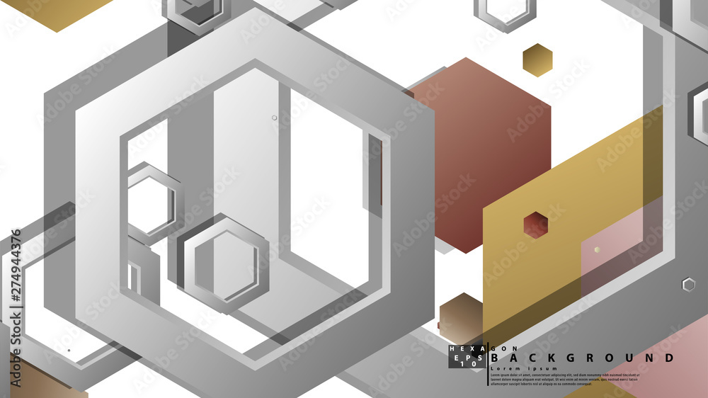 Modern geometric abstract vector templates stone and brick color compositions. Vector illustration Modern geometric abstract vector templates stone and brick color compositions. Vector illustration