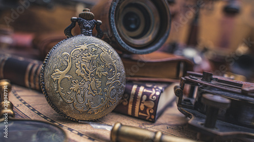 Pocket Watch With Pirate Collection